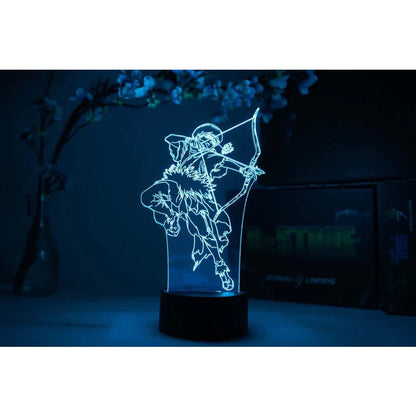 3D-Nachtlicht Ukyo Saionji - Dr Stone™