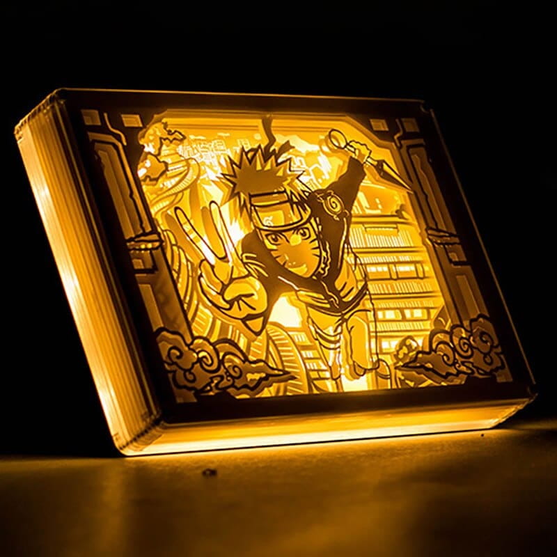 3D-Nachtlicht Uzumaki Naruto - Naruto Shippuden™