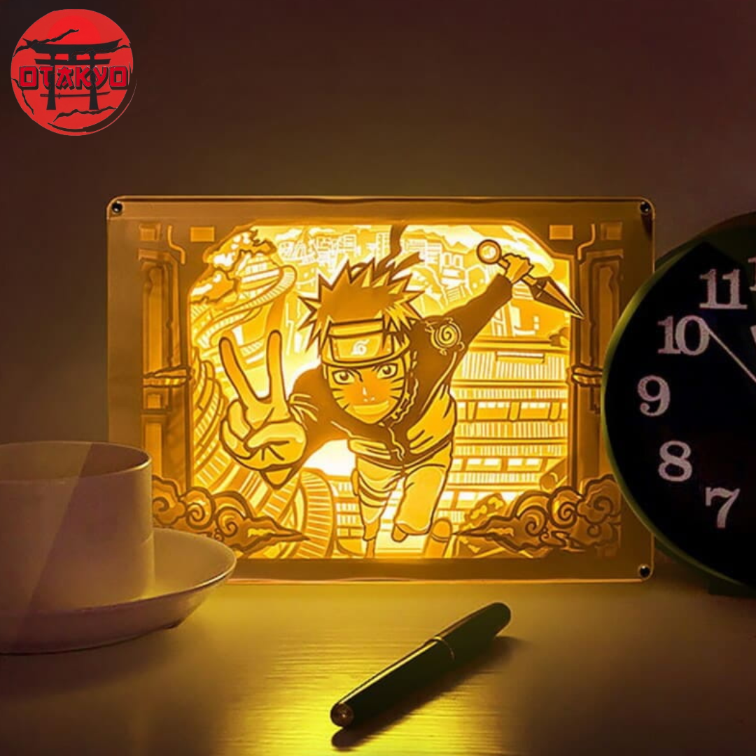 3D-Nachtlicht Uzumaki Naruto - Naruto Shippuden™