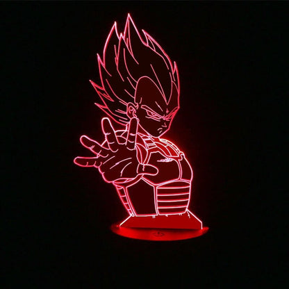 3D-Nachtlicht Vegeta - Dragon Ball Z™