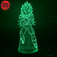 3D-Nachtlicht Vegeta Final Flash - Dragon Ball Z™