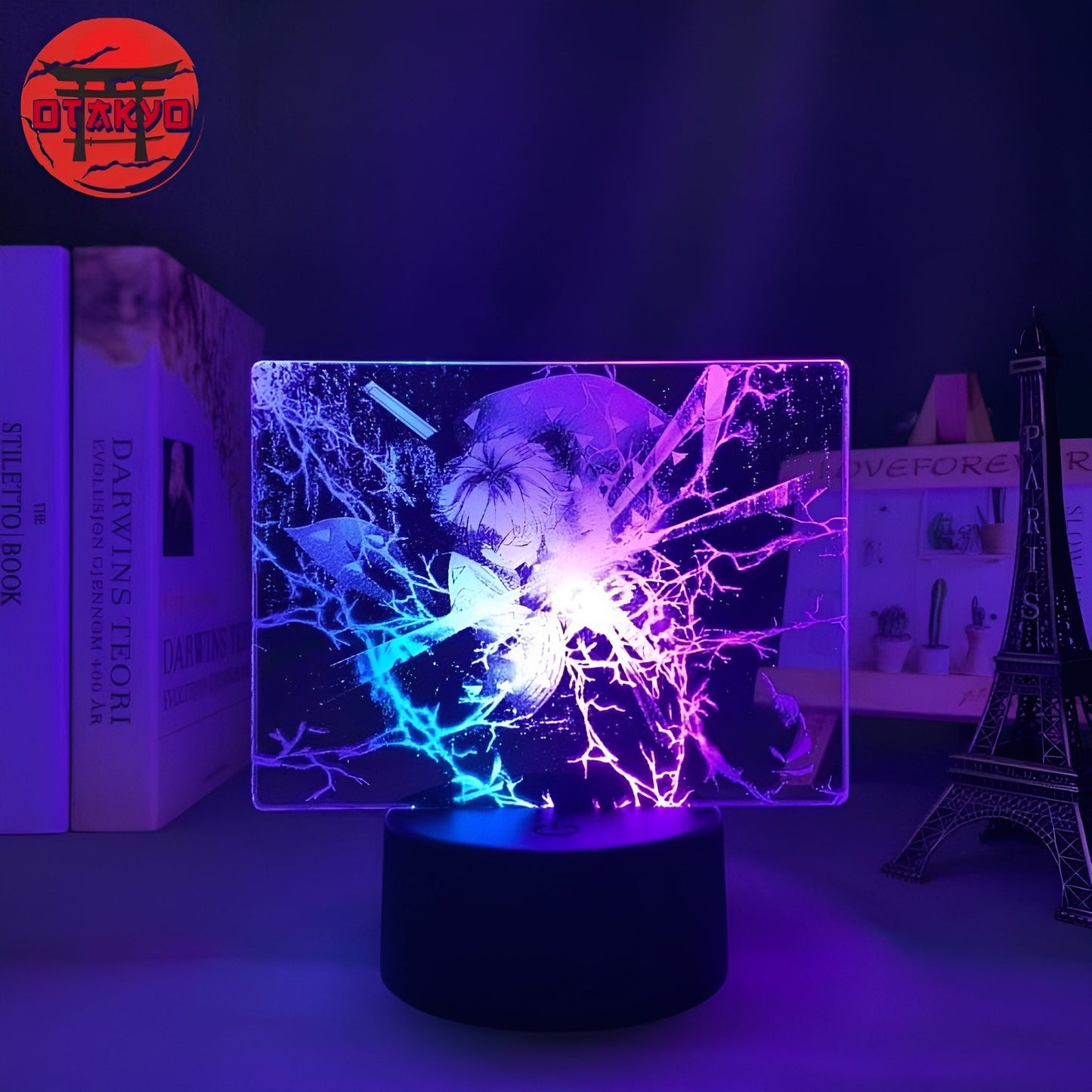 3D-Nachtlicht Zenitsu Agatsuma Zweifarbig V2 - Demon Slayer™