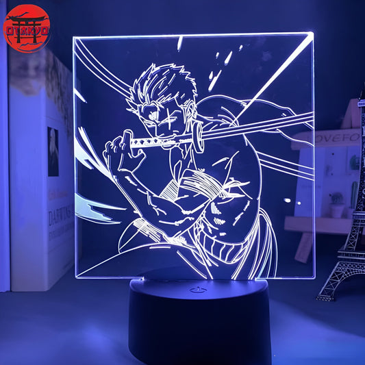 3D-Nachtlicht Zoro "Piratenjäger" - One Piece™