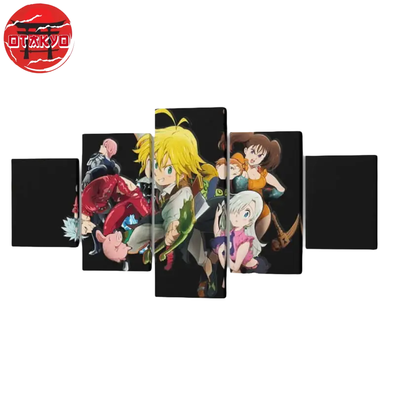 7 Todsünden Gemälde - Nanatsu no Taizai™