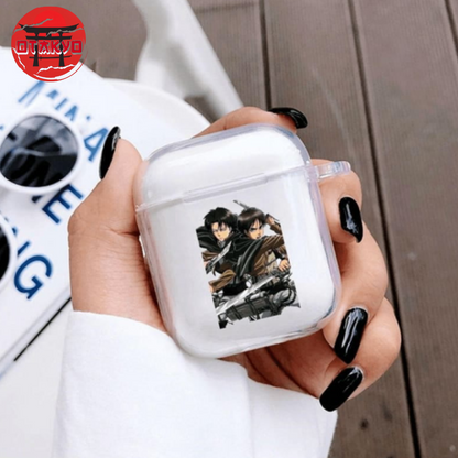 Airpods Hülle Eren und Levi - Attack on Titan™