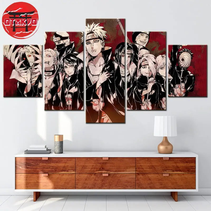 Akatsuki Allianz der Schatten Gemälde - Naruto Shippuden™
