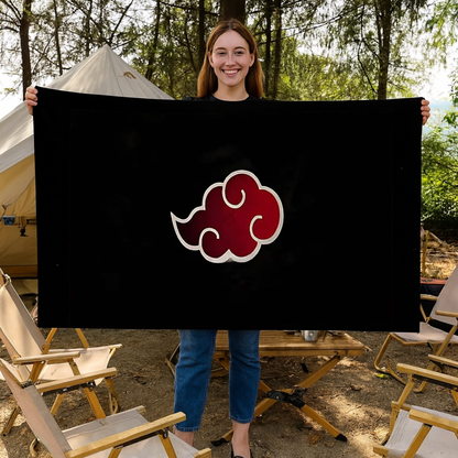 Akatsuki Flagge „Legendäres Symbol" - Naruto™
