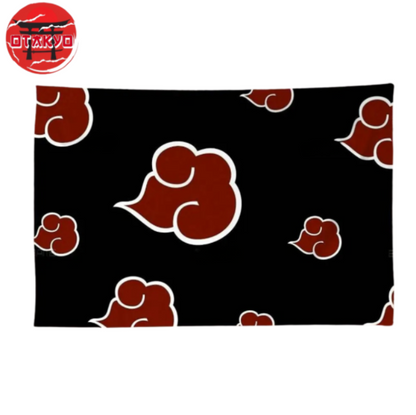 Akatsuki Flagge „Rote Wolken" - Naruto™