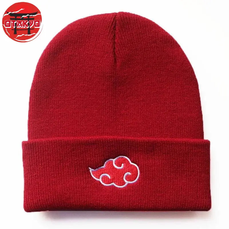 Akatsuki Mütze Grau/Rot - Naruto Shippuden™