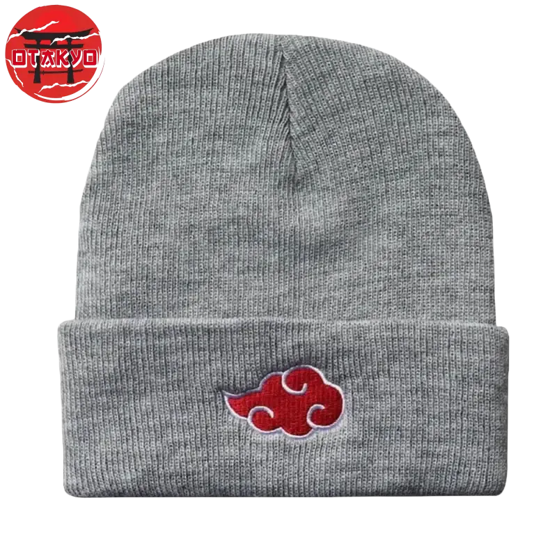 Akatsuki Mütze Grau/Rot - Naruto Shippuden™