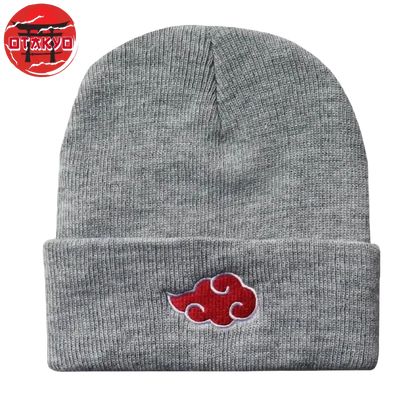 Akatsuki Mütze Grau/Rot - Naruto Shippuden™
