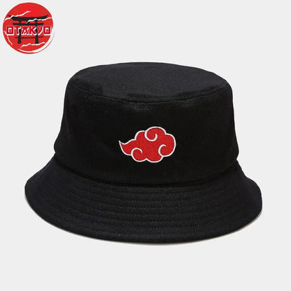 Akatsuki Schwarzer Bucket Hat - Naruto Shippuden™