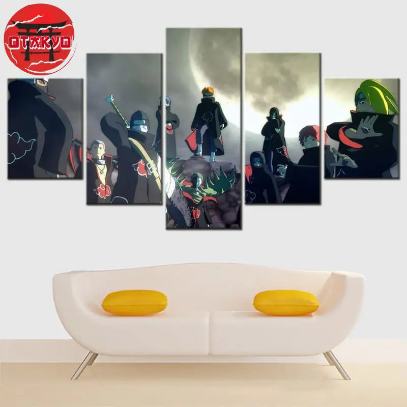 Akatsuki Storm 3 Gemälde - Naruto Shippuden™