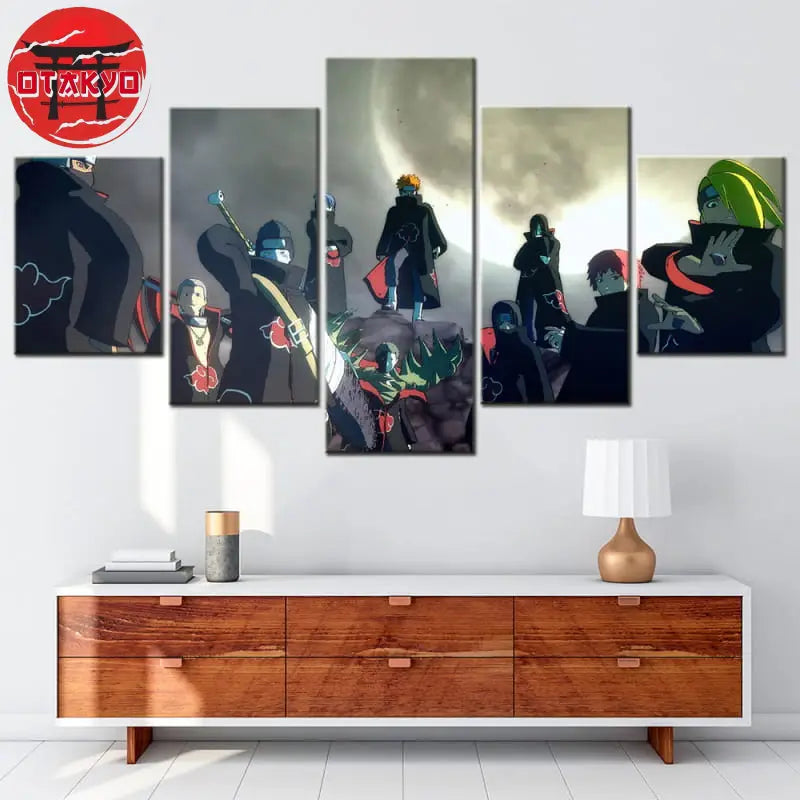 Akatsuki Storm 3 Gemälde - Naruto Shippuden™
