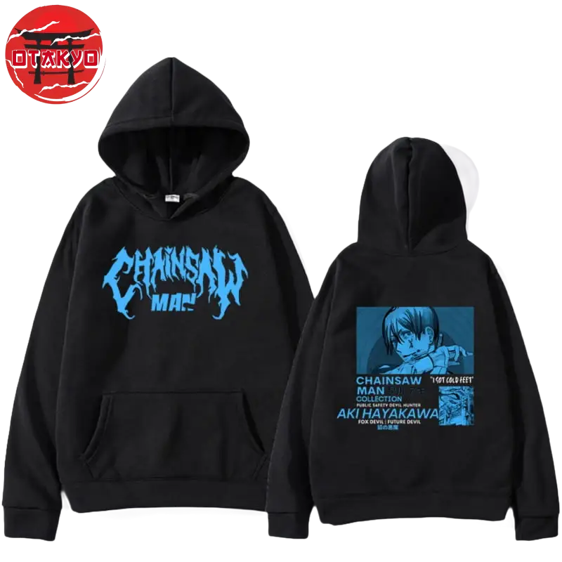 Aki Hayakawa Pullover "Cursed" - Chainsaw Man™