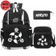 All Sharingan Rucksack mit Federmäppchen und Tasche - Naruto Shippuden™