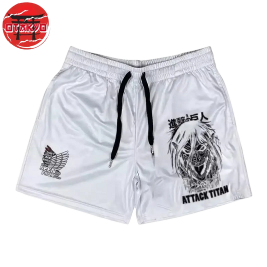 Angreifender Titan Schwarz-Weiß Short - Attack on Titan™