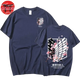 Aufklärungstrupp Blaues T-Shirt - Attack on Titan™