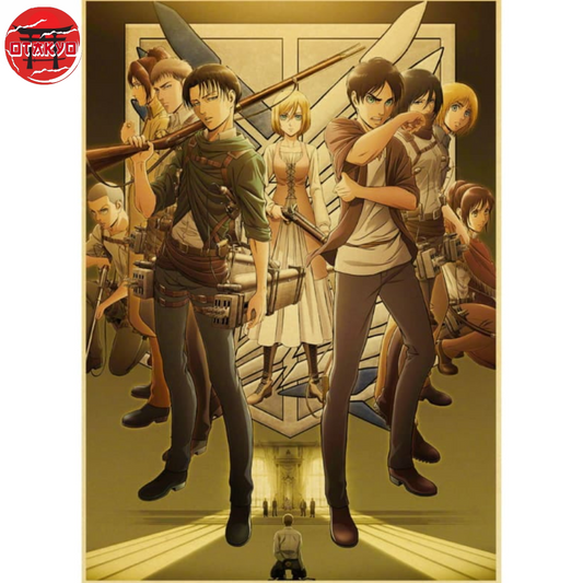 Aufklärungstrupp Staffel 2 Poster - Attack on Titan™