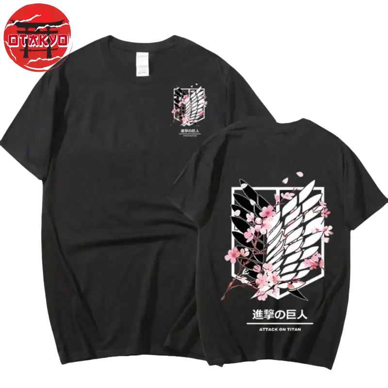 Aufklärungstrupp T-Shirt Schwarz - Attack on Titan™