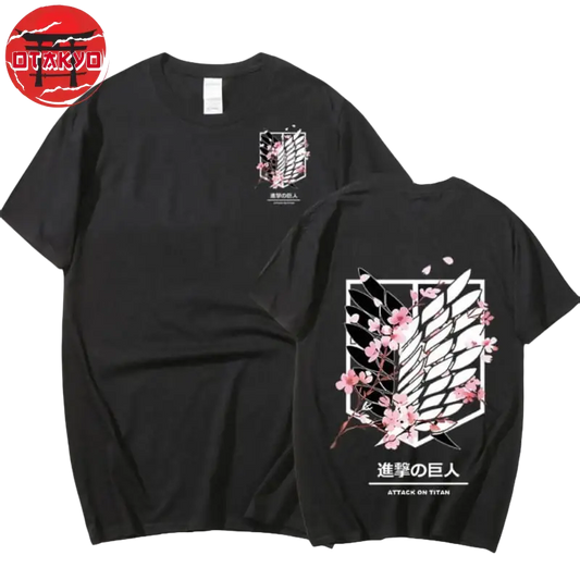 Aufklärungstrupp T-Shirt Schwarz - Attack on Titan™