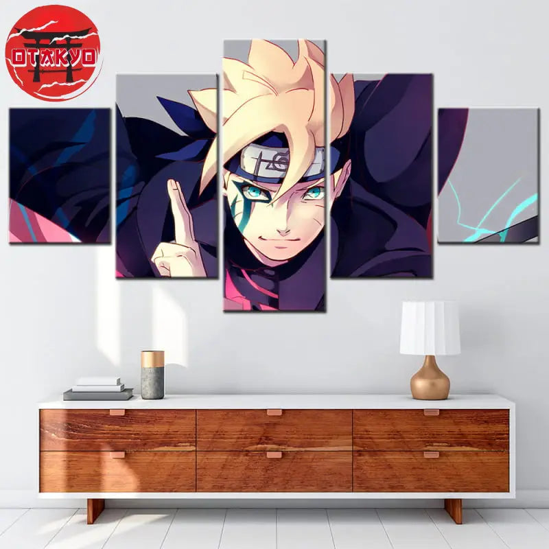 Boruto Two Blue Vortex Gemälde - Naruto Shippuden™