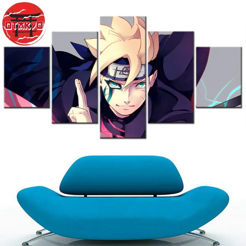 Boruto Two Blue Vortex Gemälde - Naruto Shippuden™