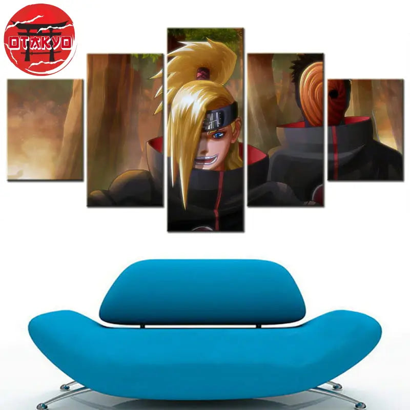 Deidara & Tobi Gemälde - Naruto Shippuden™