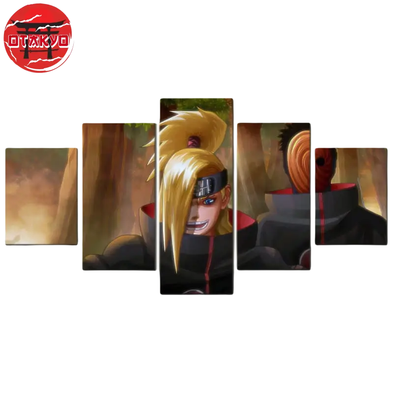 Deidara & Tobi Gemälde - Naruto Shippuden™