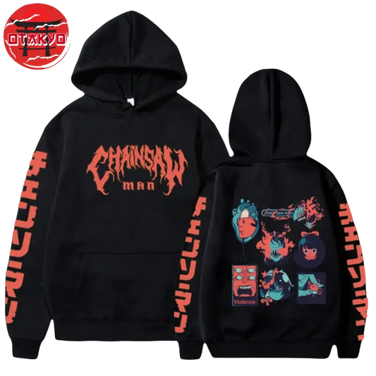 Denji Pullover "Violence" - Chainsaw Man™