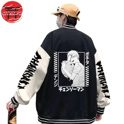 Denji x Pochita Jacke - Chainsaw Man™