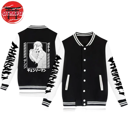 Denji x Pochita Jacke - Chainsaw Man™