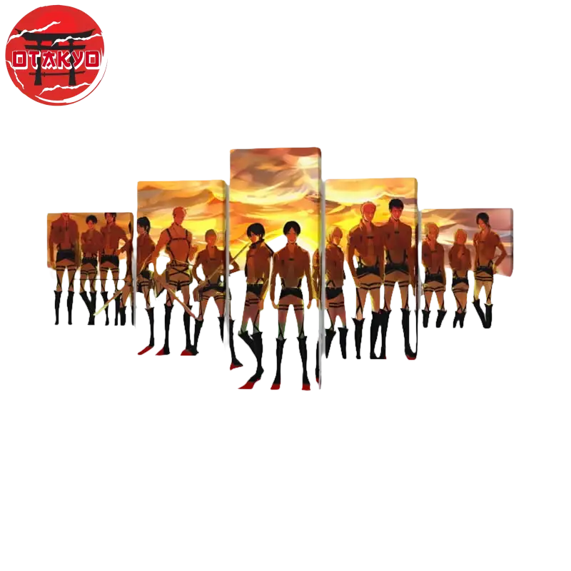 Dream Team Gemälde - Attack on Titan™
