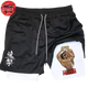 Eat Your Protein Schwarz und Weiß Short - Attack on Titan™