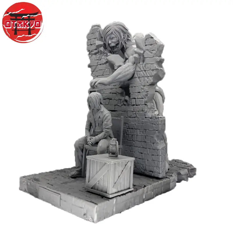 Eren Jaeger und Angreifender Titan Resin Figuren - Attack on Titan™