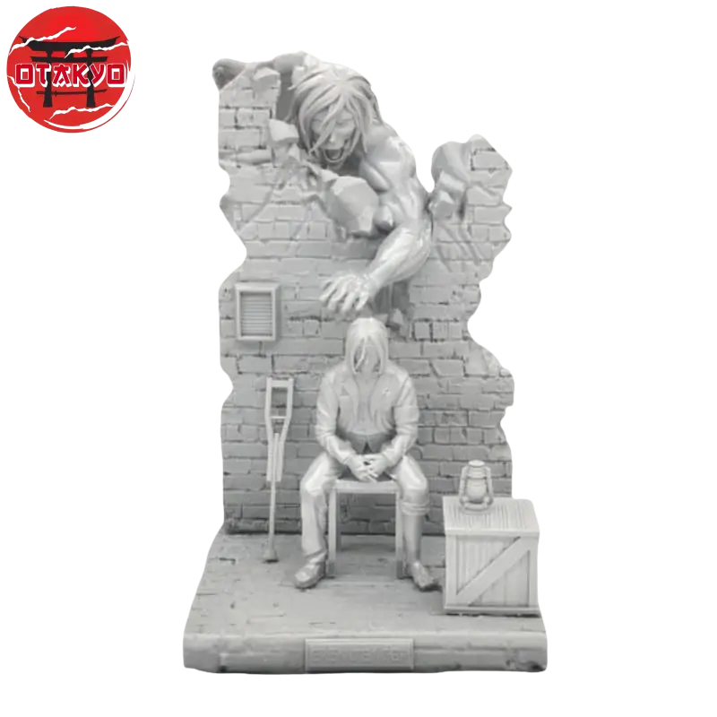 Eren Jaeger und Angreifender Titan Resin Figuren - Attack on Titan™