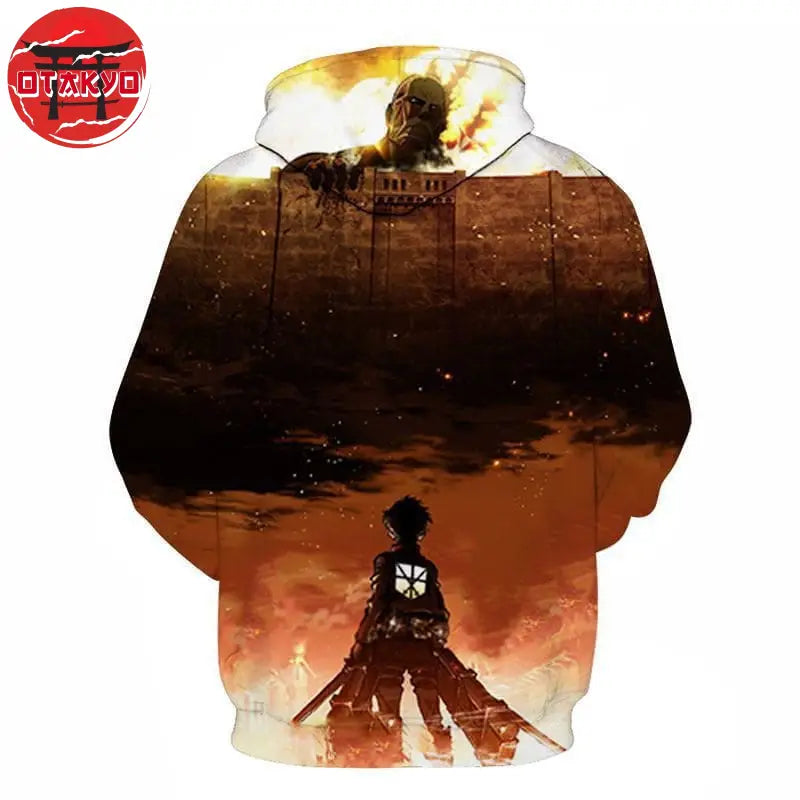 Eren Pullover „Fall der Mauer Maria" - Attack on Titan™