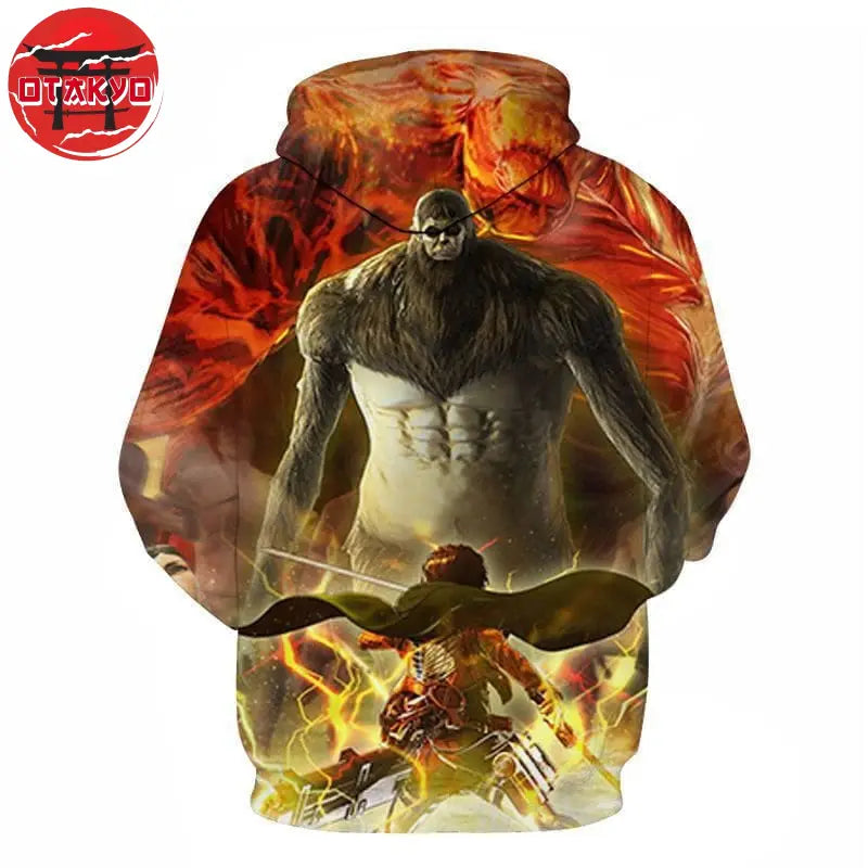 Eren vs Tiertitan Pullover - Attack on Titan™