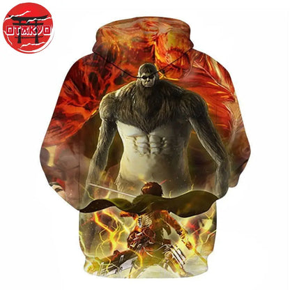 Eren vs Tiertitan Pullover - Attack on Titan™