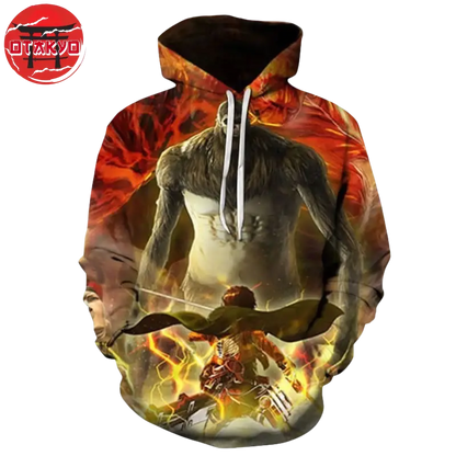 Eren vs Tiertitan Pullover - Attack on Titan™