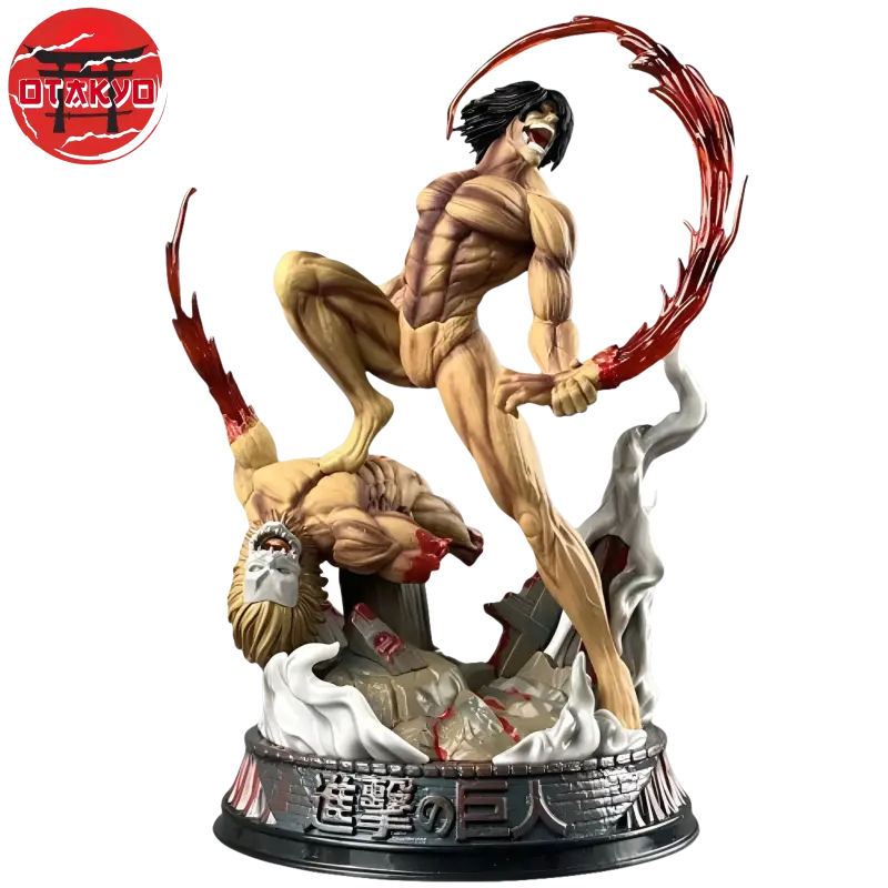 Figurine Titan Assaillant vs Titan Mâchoire - Attaque des Titans™
