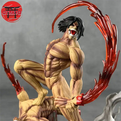 Figurine Titan Assaillant vs Titan Mâchoire - Attaque des Titans™