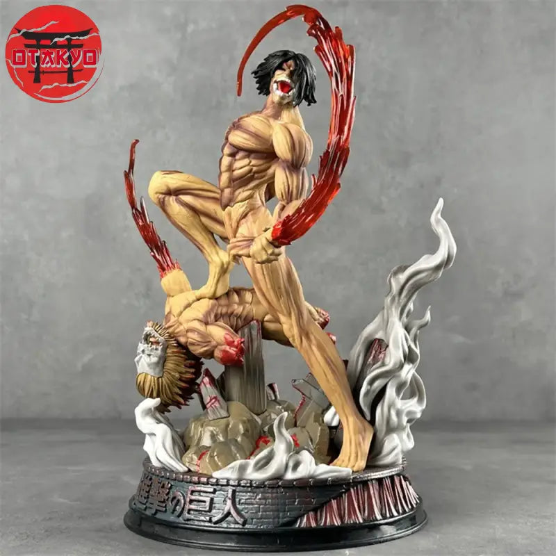 Figurine Titan Assaillant vs Titan Mâchoire - Attaque des Titans™