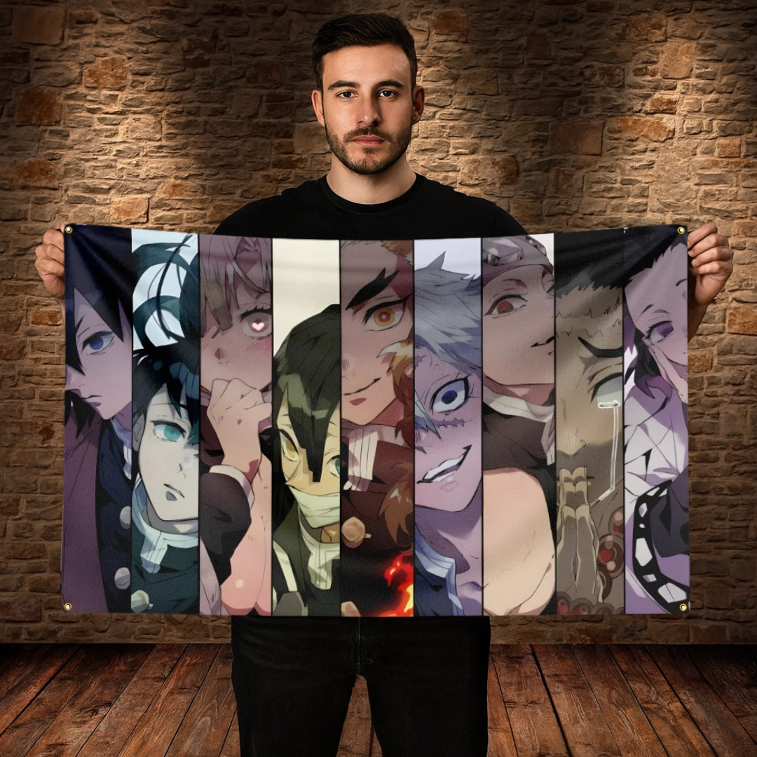 Flagge der Hashira Säulenmeister - Demon Slayer™