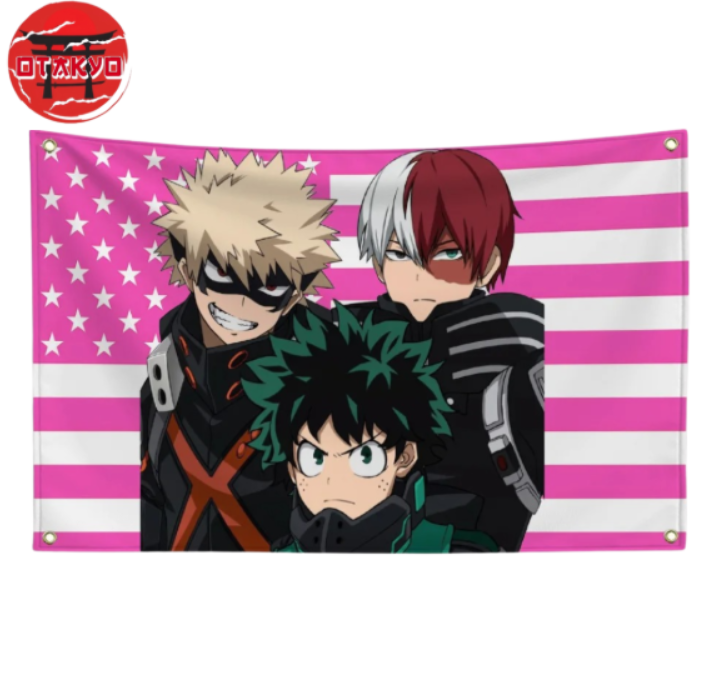 Flagge „Helden-Trio" - My Hero Academia™