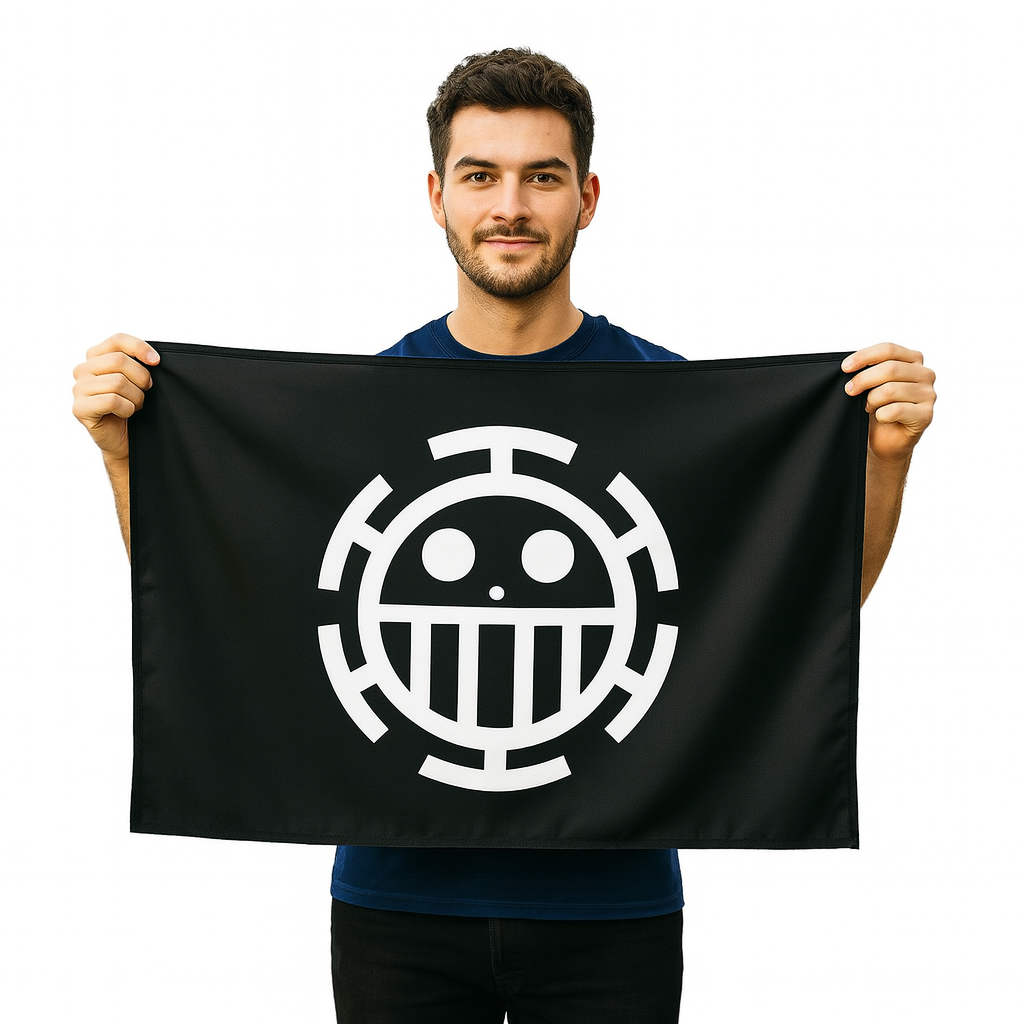 Flagge Trafalgar D. Water Law - One Piece™