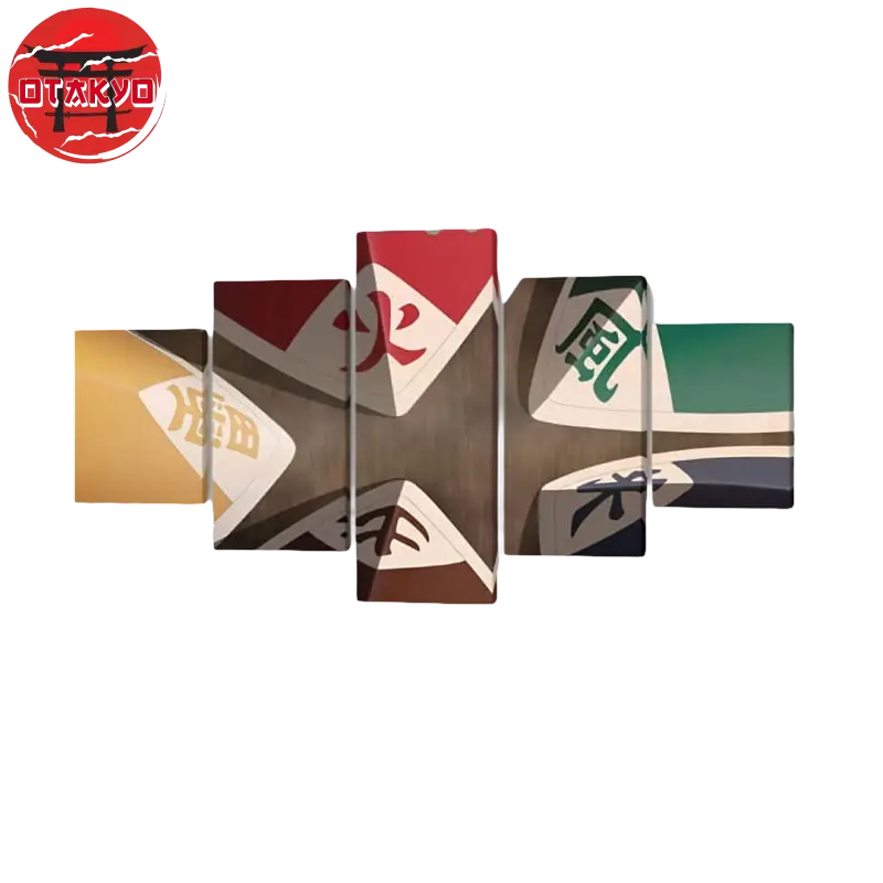 Fünf Nationen Gemälde - Naruto Shippuden™