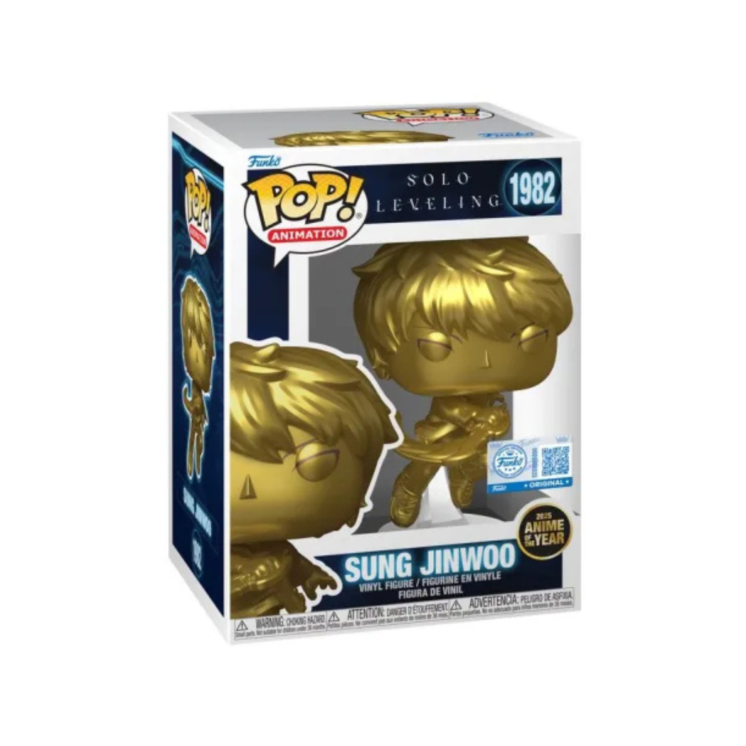 Funko POP Sung Jinwoo "Golden" - Solo Leveling™