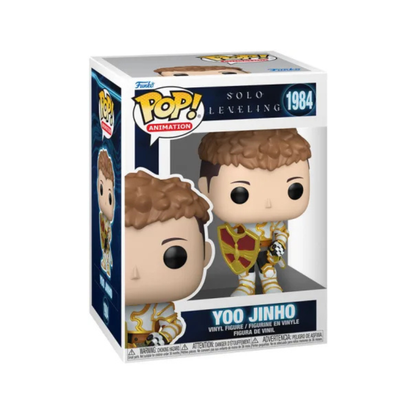 Funko POP Yoo Jinho „Goldene Rüstung" - Solo Leveling™