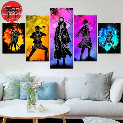 Gaara & Naruto & Itachi & Sasuke Gemälde - Naruto Shippuden™